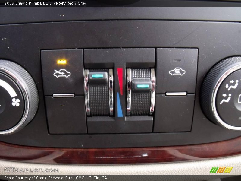 Victory Red / Gray 2009 Chevrolet Impala LT