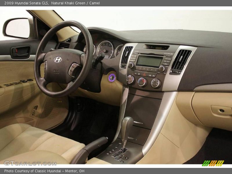 Natural Khaki Green / Camel 2009 Hyundai Sonata GLS