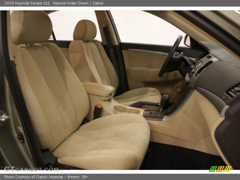 Natural Khaki Green / Camel 2009 Hyundai Sonata GLS