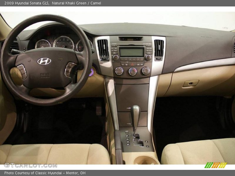Natural Khaki Green / Camel 2009 Hyundai Sonata GLS