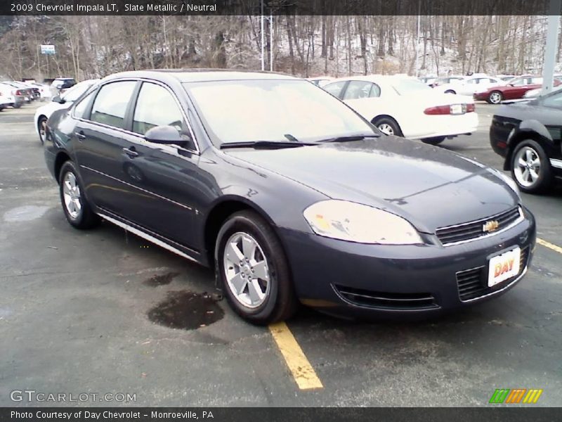 Slate Metallic / Neutral 2009 Chevrolet Impala LT