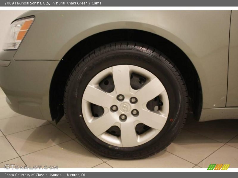 Natural Khaki Green / Camel 2009 Hyundai Sonata GLS