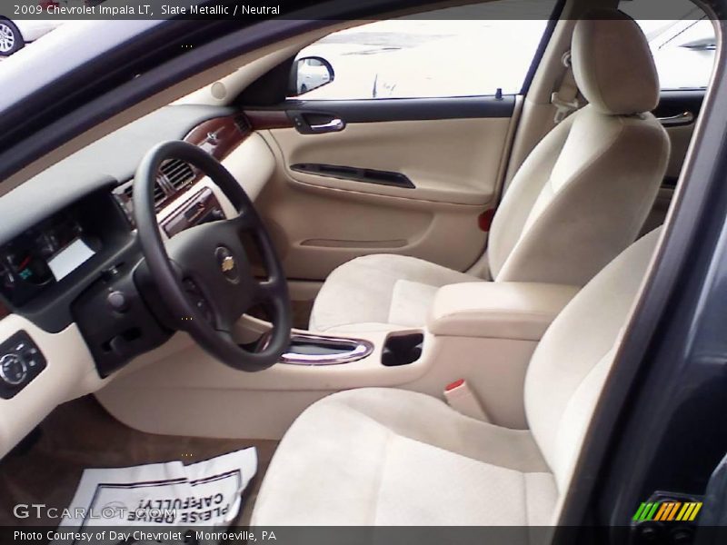 Slate Metallic / Neutral 2009 Chevrolet Impala LT