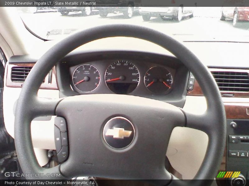 Slate Metallic / Neutral 2009 Chevrolet Impala LT