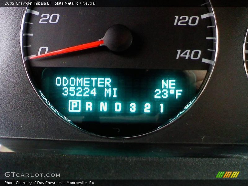 Slate Metallic / Neutral 2009 Chevrolet Impala LT