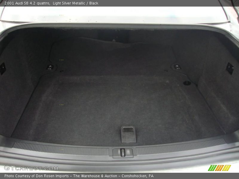 Light Silver Metallic / Black 2001 Audi S8 4.2 quattro
