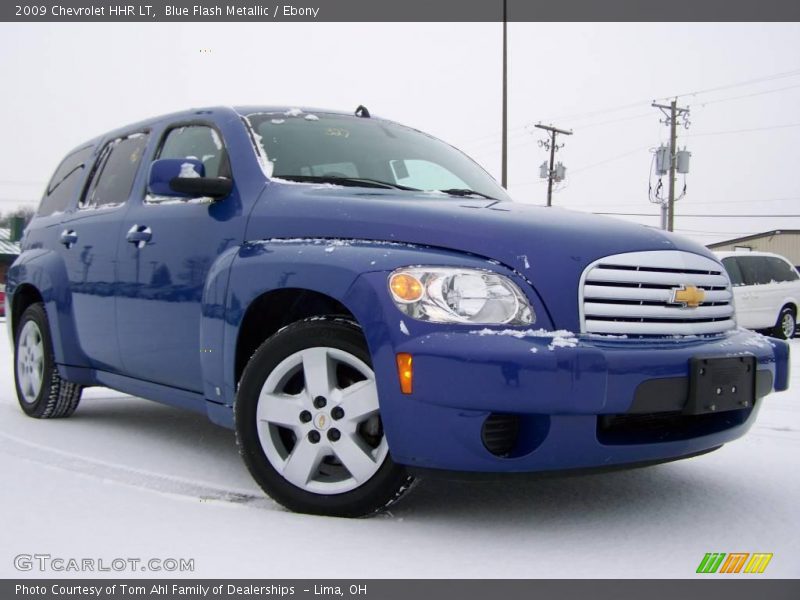 Blue Flash Metallic / Ebony 2009 Chevrolet HHR LT