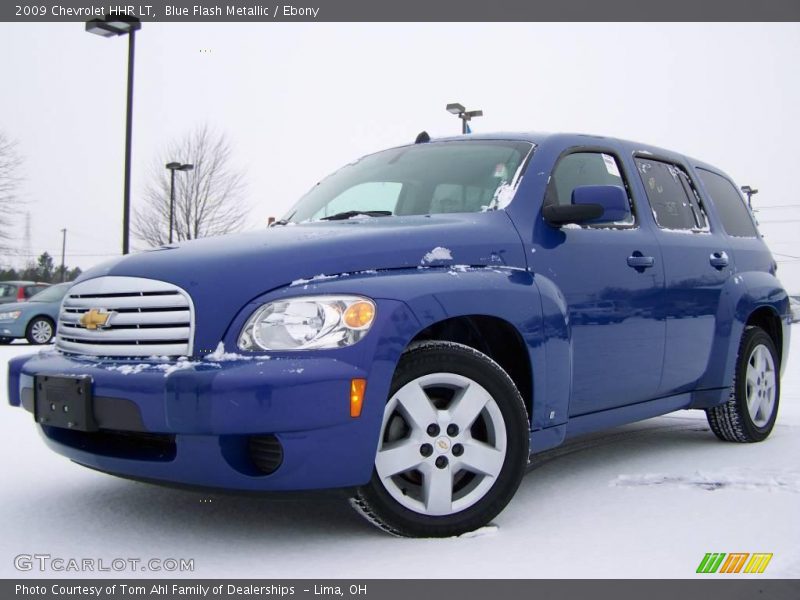 Blue Flash Metallic / Ebony 2009 Chevrolet HHR LT