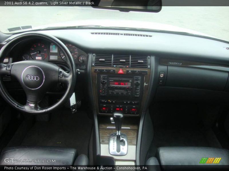 Light Silver Metallic / Black 2001 Audi S8 4.2 quattro