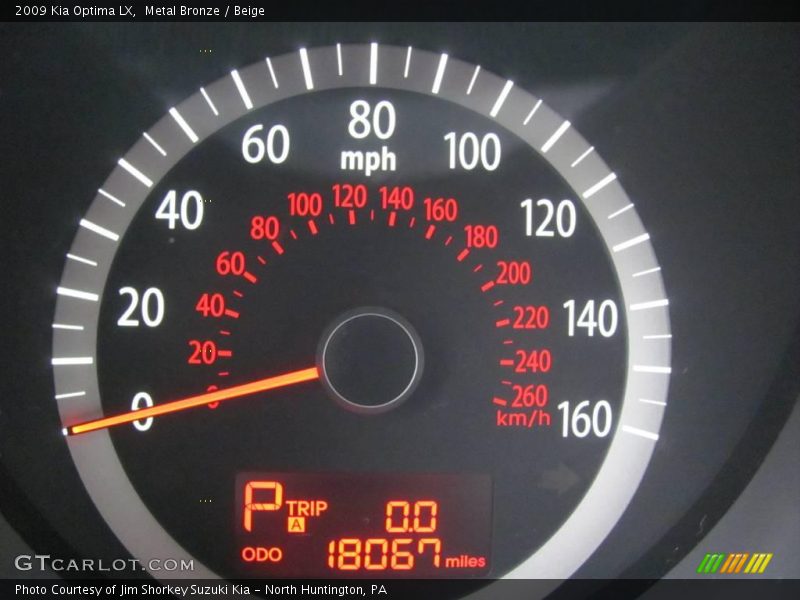 Metal Bronze / Beige 2009 Kia Optima LX
