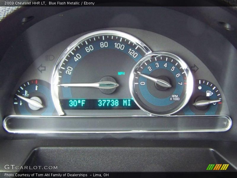 Blue Flash Metallic / Ebony 2009 Chevrolet HHR LT