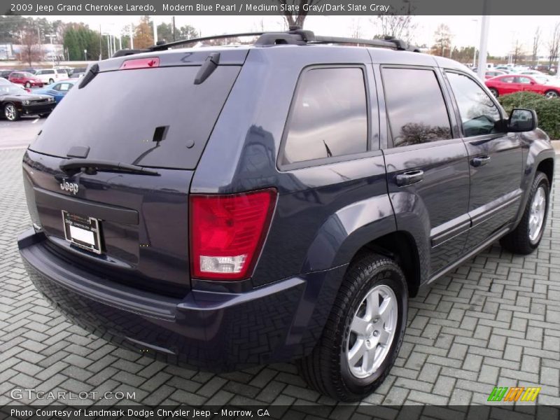 Modern Blue Pearl / Medium Slate Gray/Dark Slate Gray 2009 Jeep Grand Cherokee Laredo