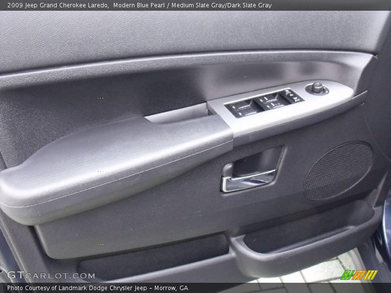 Modern Blue Pearl / Medium Slate Gray/Dark Slate Gray 2009 Jeep Grand Cherokee Laredo