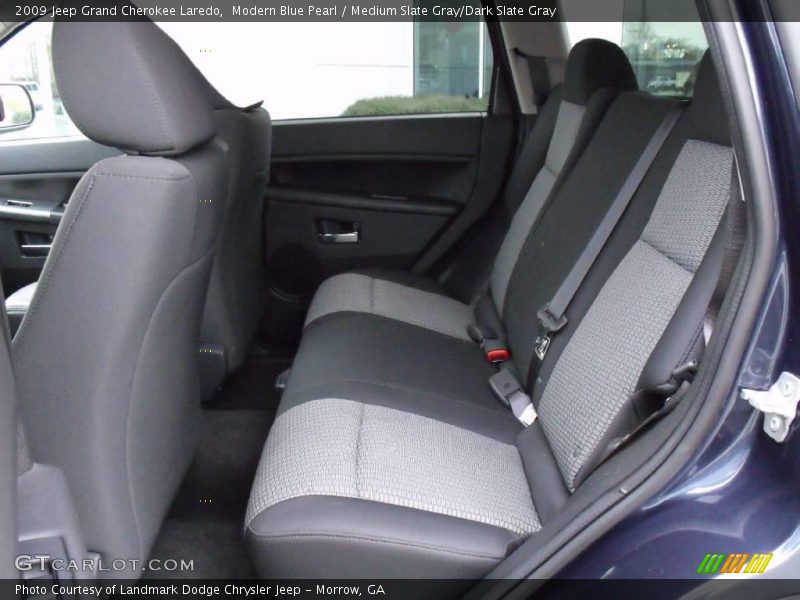 Modern Blue Pearl / Medium Slate Gray/Dark Slate Gray 2009 Jeep Grand Cherokee Laredo