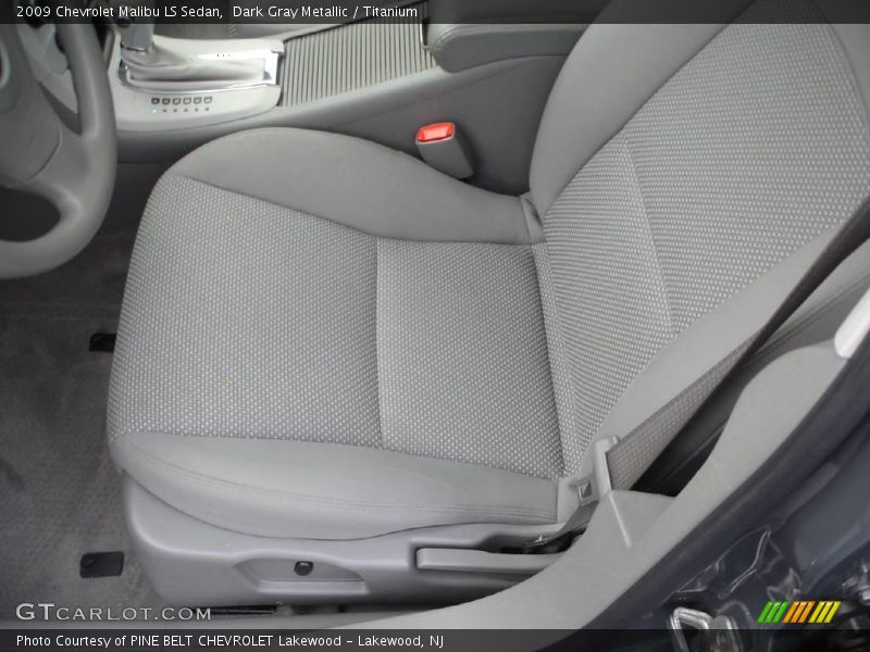 Dark Gray Metallic / Titanium 2009 Chevrolet Malibu LS Sedan