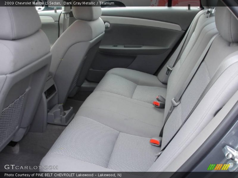 Dark Gray Metallic / Titanium 2009 Chevrolet Malibu LS Sedan