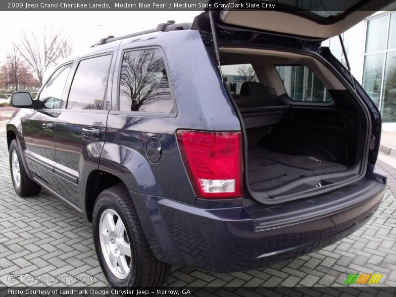 Modern Blue Pearl / Medium Slate Gray/Dark Slate Gray 2009 Jeep Grand Cherokee Laredo