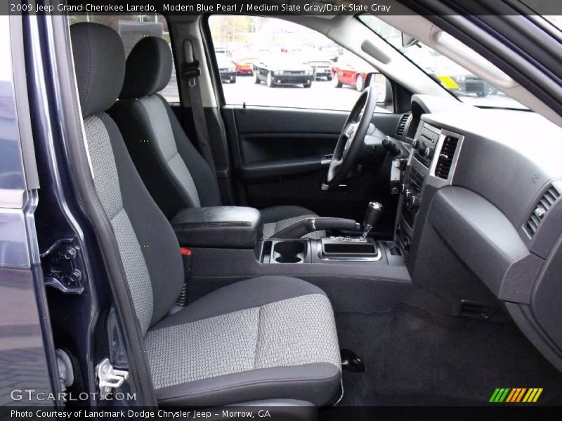 Modern Blue Pearl / Medium Slate Gray/Dark Slate Gray 2009 Jeep Grand Cherokee Laredo