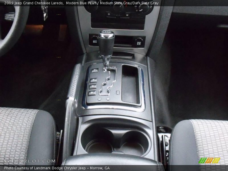 Modern Blue Pearl / Medium Slate Gray/Dark Slate Gray 2009 Jeep Grand Cherokee Laredo