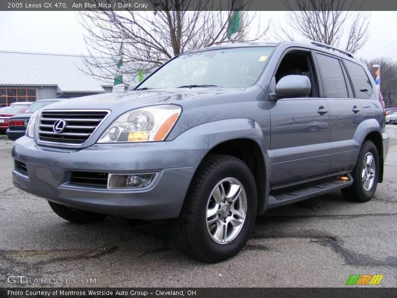 Ash Blue Mica / Dark Gray 2005 Lexus GX 470