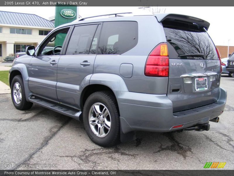 Ash Blue Mica / Dark Gray 2005 Lexus GX 470
