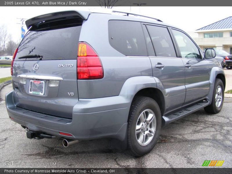 Ash Blue Mica / Dark Gray 2005 Lexus GX 470