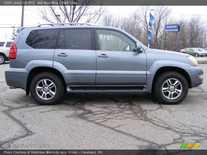 Ash Blue Mica / Dark Gray 2005 Lexus GX 470