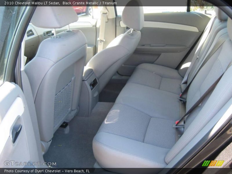 Black Granite Metallic / Titanium 2010 Chevrolet Malibu LT Sedan