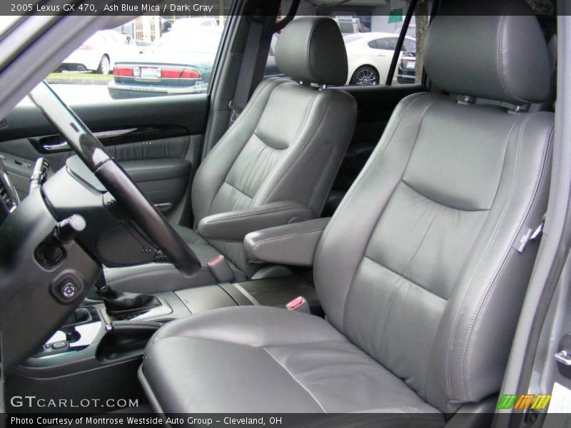 Ash Blue Mica / Dark Gray 2005 Lexus GX 470