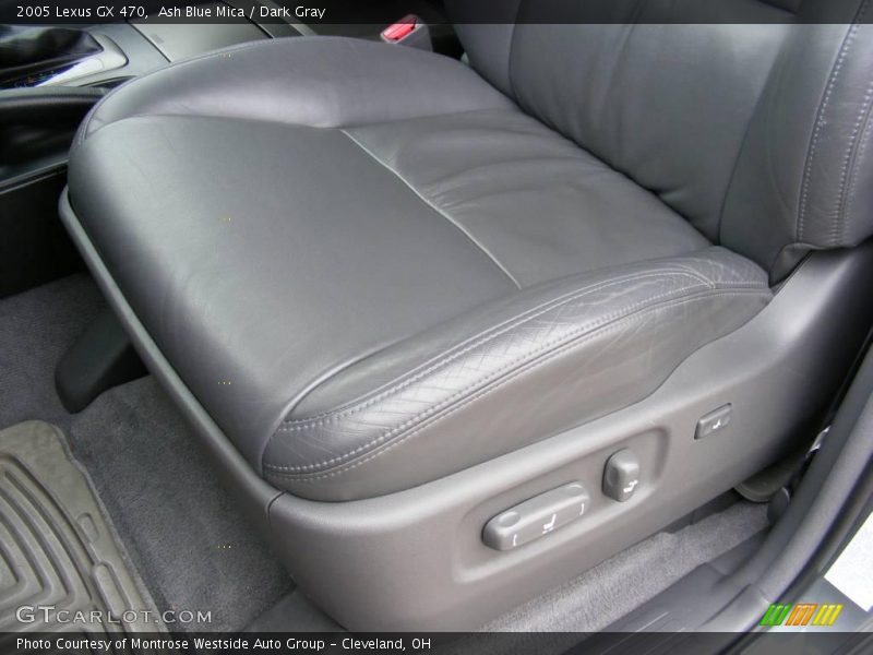Ash Blue Mica / Dark Gray 2005 Lexus GX 470