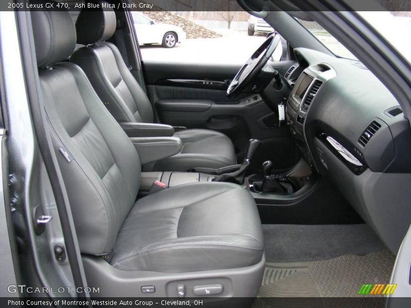 Ash Blue Mica / Dark Gray 2005 Lexus GX 470
