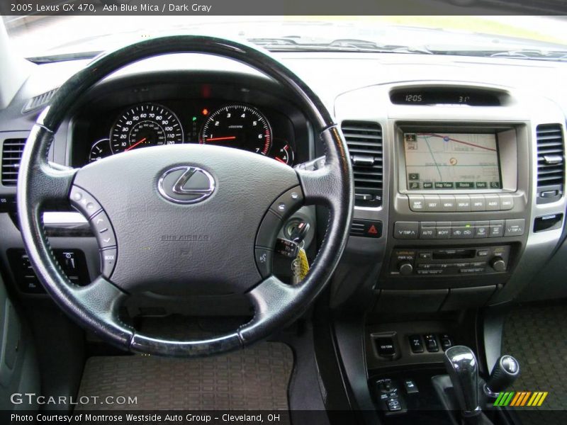 Ash Blue Mica / Dark Gray 2005 Lexus GX 470