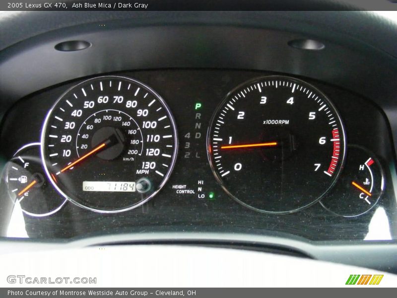 Ash Blue Mica / Dark Gray 2005 Lexus GX 470