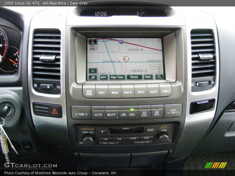 Ash Blue Mica / Dark Gray 2005 Lexus GX 470