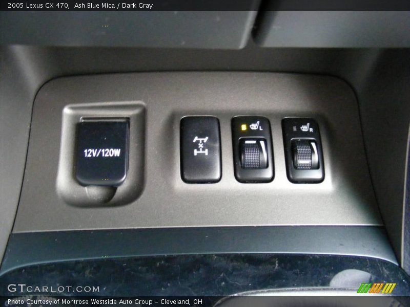 Ash Blue Mica / Dark Gray 2005 Lexus GX 470