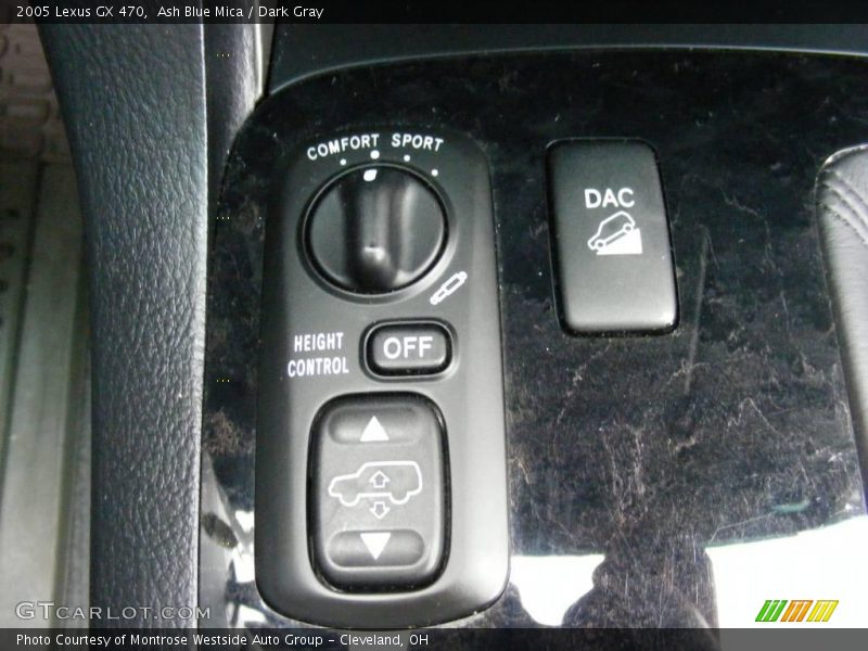 Ash Blue Mica / Dark Gray 2005 Lexus GX 470