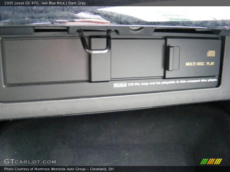 Ash Blue Mica / Dark Gray 2005 Lexus GX 470