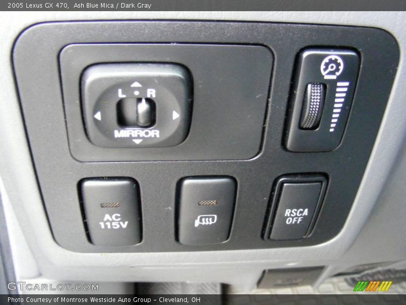 Ash Blue Mica / Dark Gray 2005 Lexus GX 470