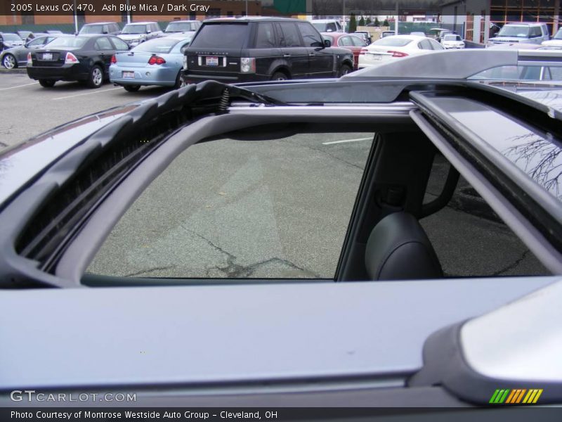 Ash Blue Mica / Dark Gray 2005 Lexus GX 470