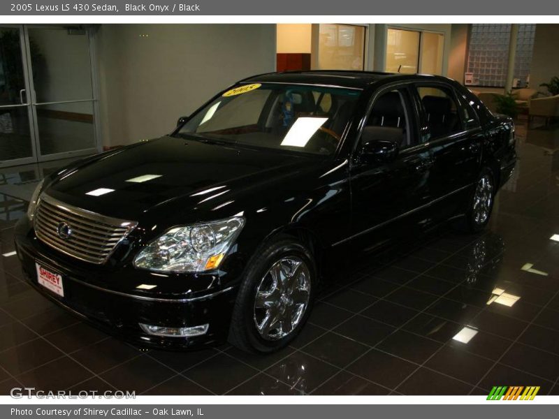 Black Onyx / Black 2005 Lexus LS 430 Sedan