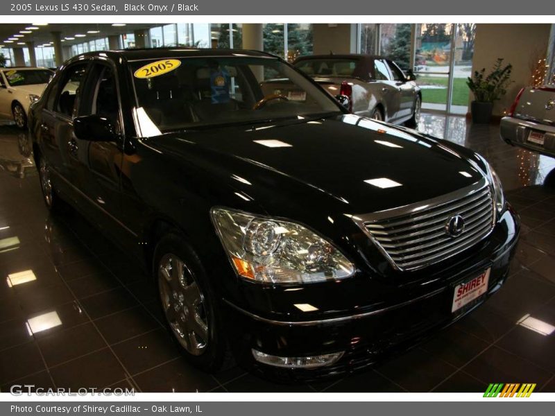 Black Onyx / Black 2005 Lexus LS 430 Sedan