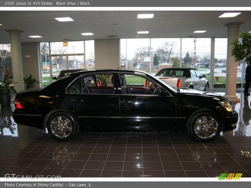 Black Onyx / Black 2005 Lexus LS 430 Sedan