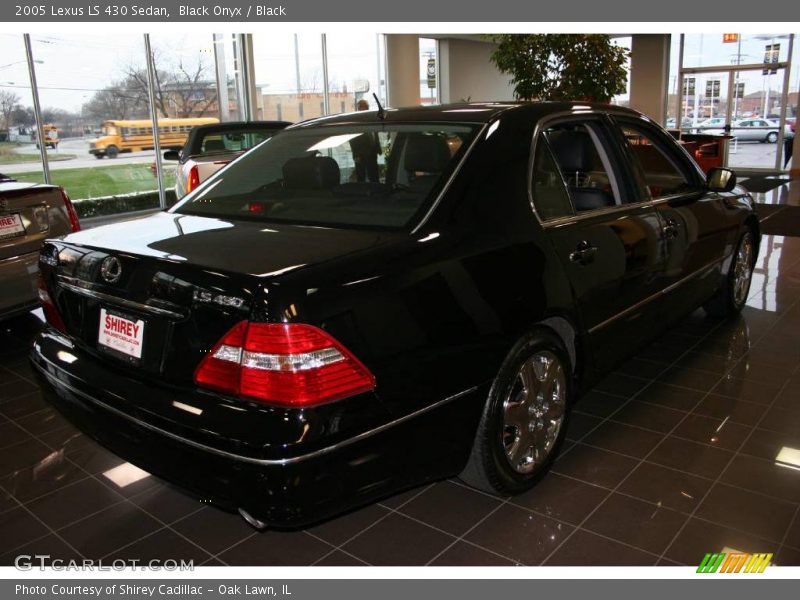 Black Onyx / Black 2005 Lexus LS 430 Sedan