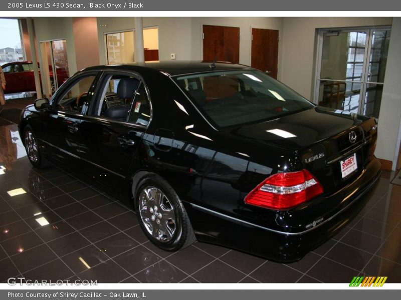 Black Onyx / Black 2005 Lexus LS 430 Sedan