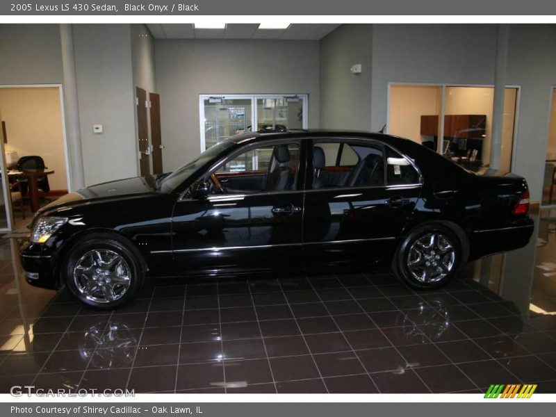 Black Onyx / Black 2005 Lexus LS 430 Sedan