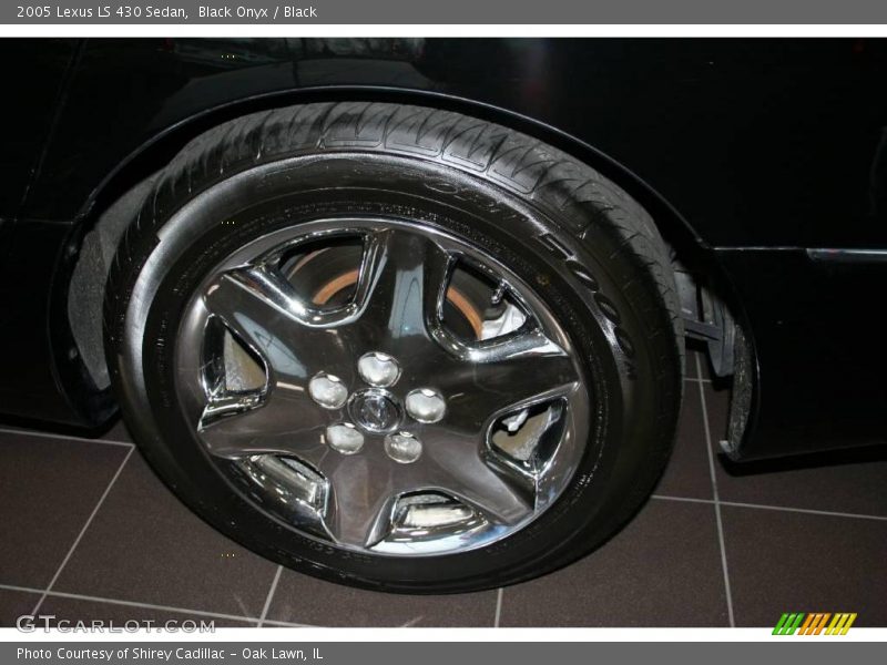 Black Onyx / Black 2005 Lexus LS 430 Sedan