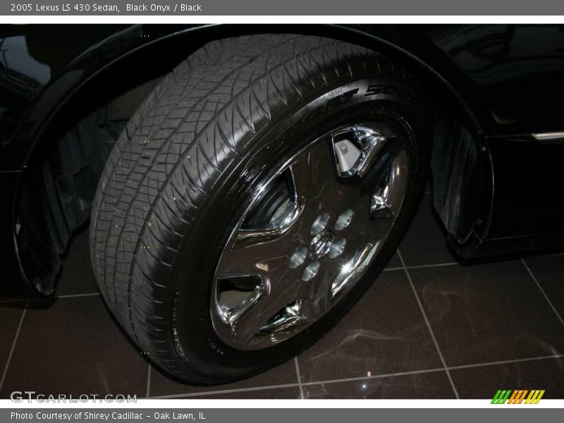 Black Onyx / Black 2005 Lexus LS 430 Sedan