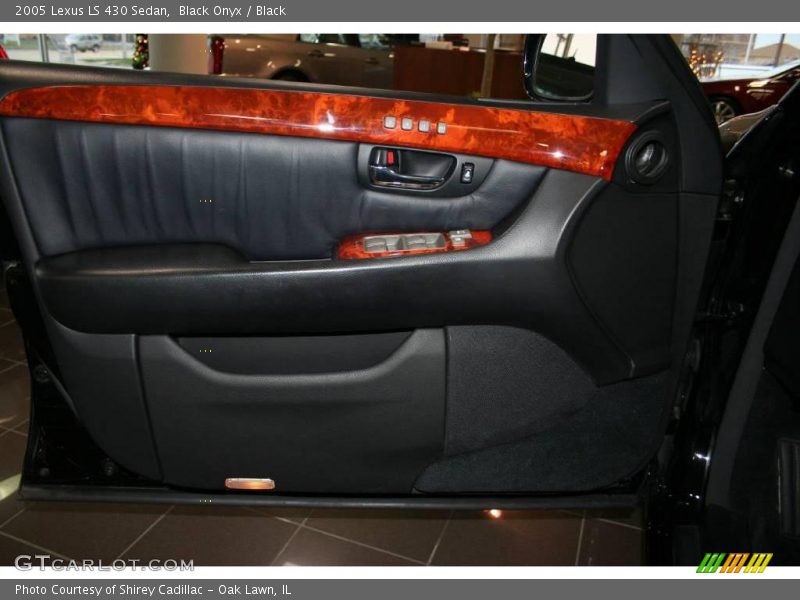 Black Onyx / Black 2005 Lexus LS 430 Sedan
