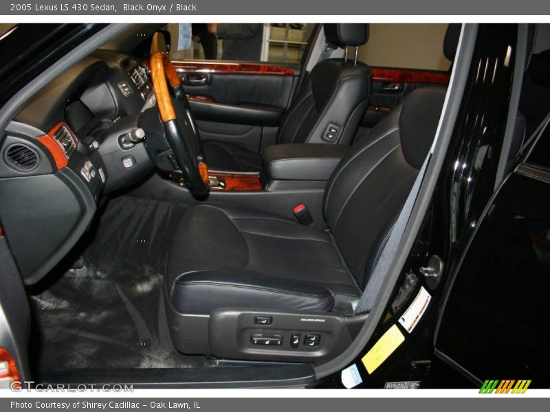 Black Onyx / Black 2005 Lexus LS 430 Sedan