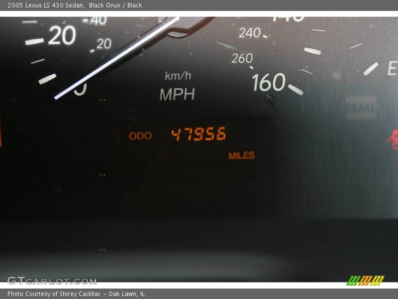Black Onyx / Black 2005 Lexus LS 430 Sedan